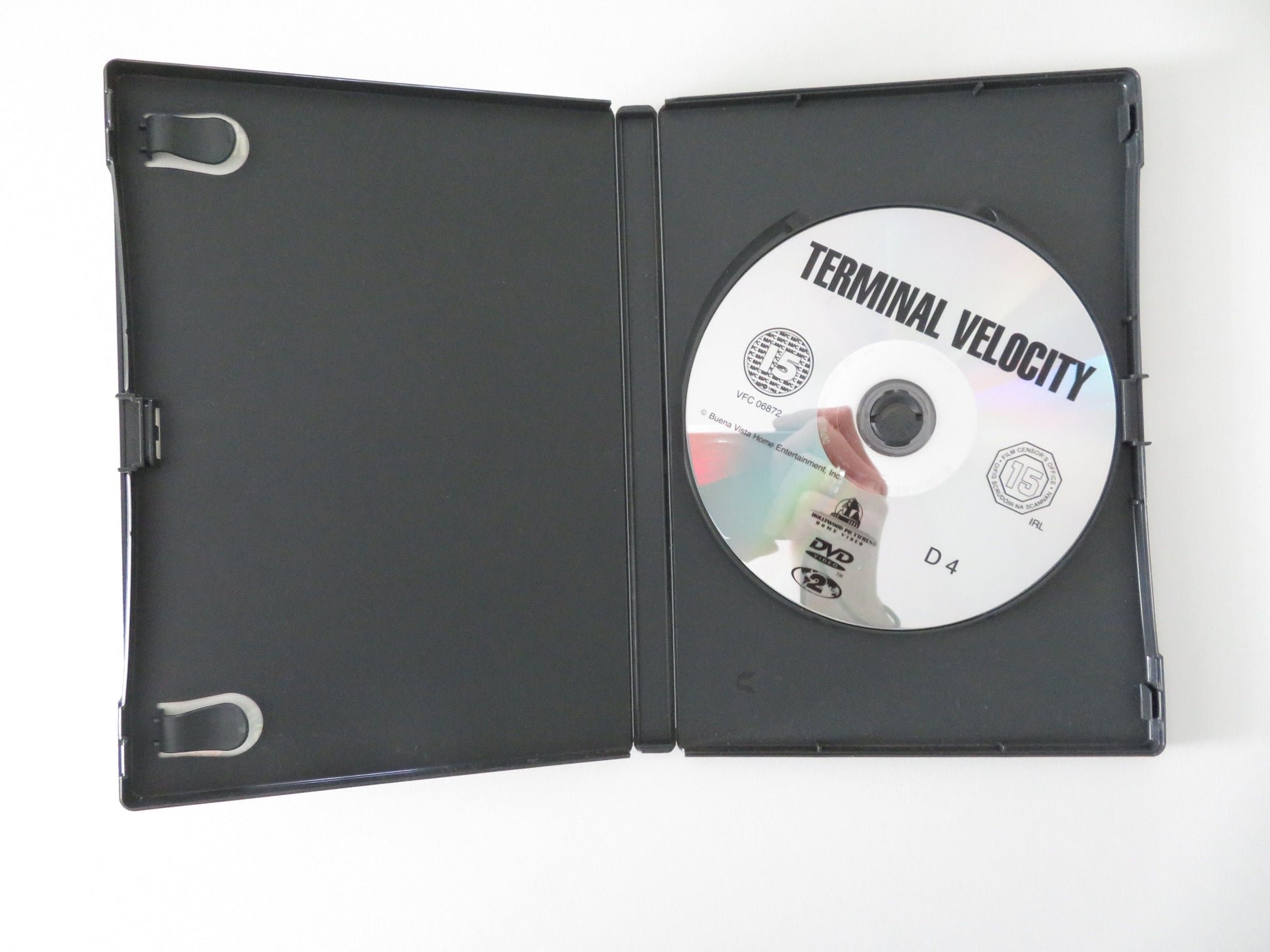 Terminal Velocity (DVD) Charlie Sheen Nastassja Kinski 1994 Region 2 Movie posters