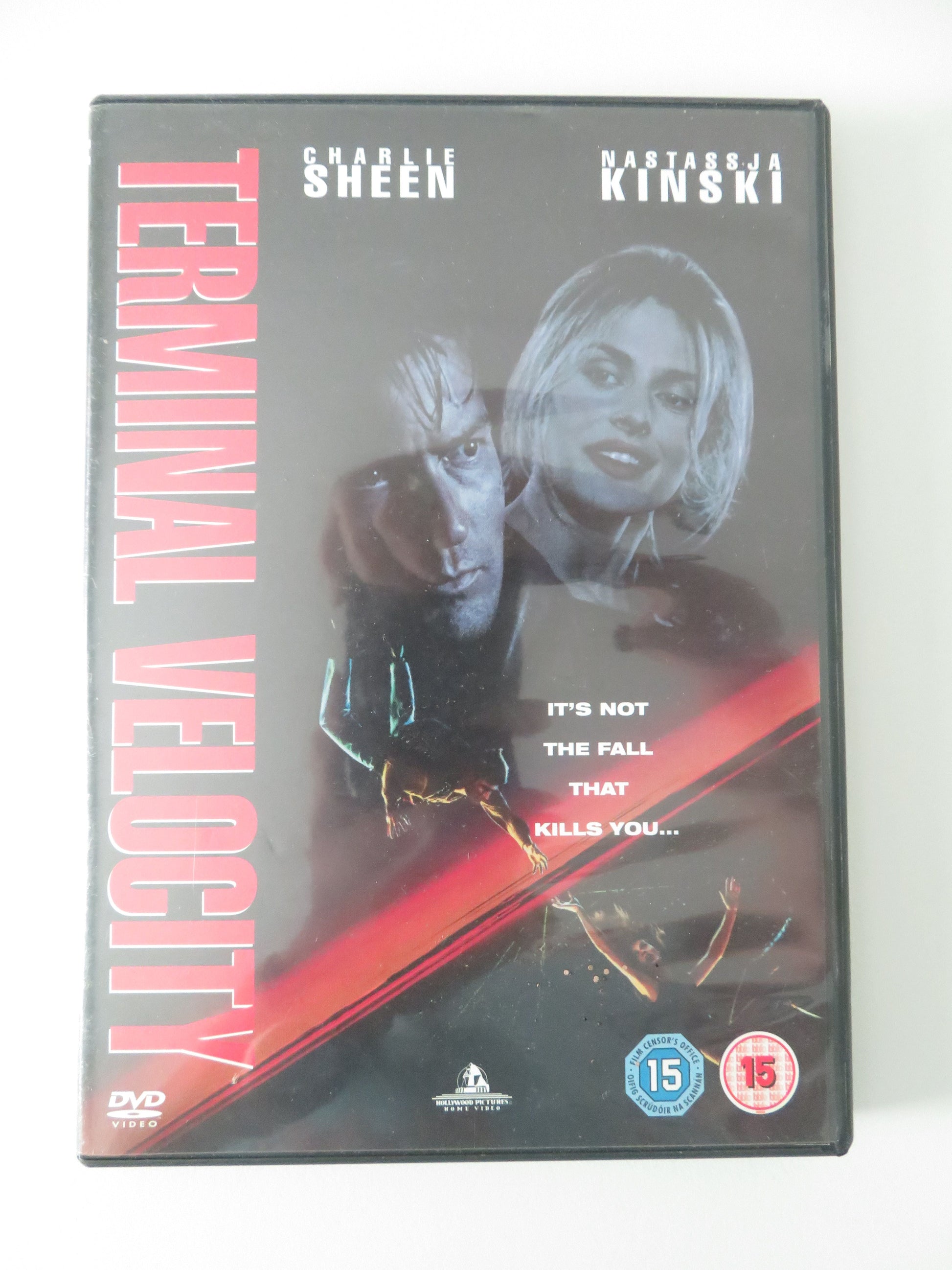 Terminal Velocity (DVD) Charlie Sheen Nastassja Kinski 1994 Region 2 Movie posters