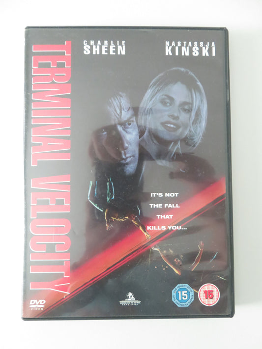 Terminal Velocity (DVD) Charlie Sheen Nastassja Kinski 1994 Region 2 Movie posters