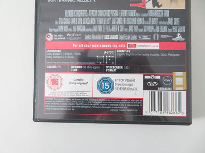 Terminal Velocity (DVD) Charlie Sheen Nastassja Kinski 1994 Region 2 Movie posters