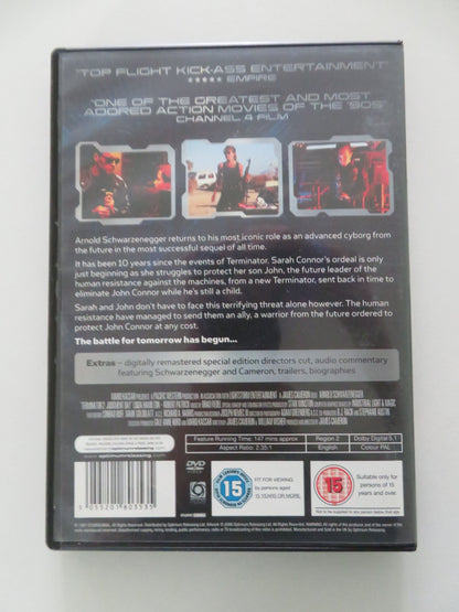 Terminator 2: Judgment Day (DVD) Arnold Schwarzenegger 1991 Region 2 Movie posters