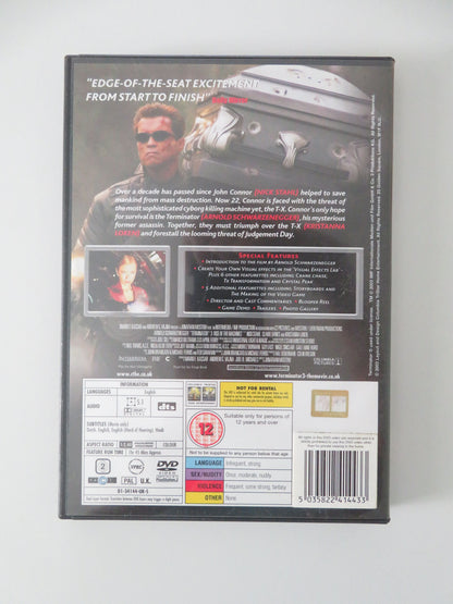 Terminator 3: Rise of the Machines (DVD) Arnold Schwarzenegger 2003 Region 2 Movie posters