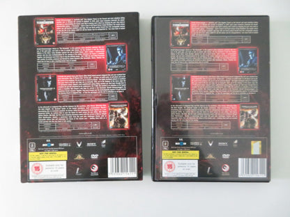 Terminator Quadrilogy - 4 discs (DVD) Arnold Schwarzenegger 1984 Region 2 Movie posters