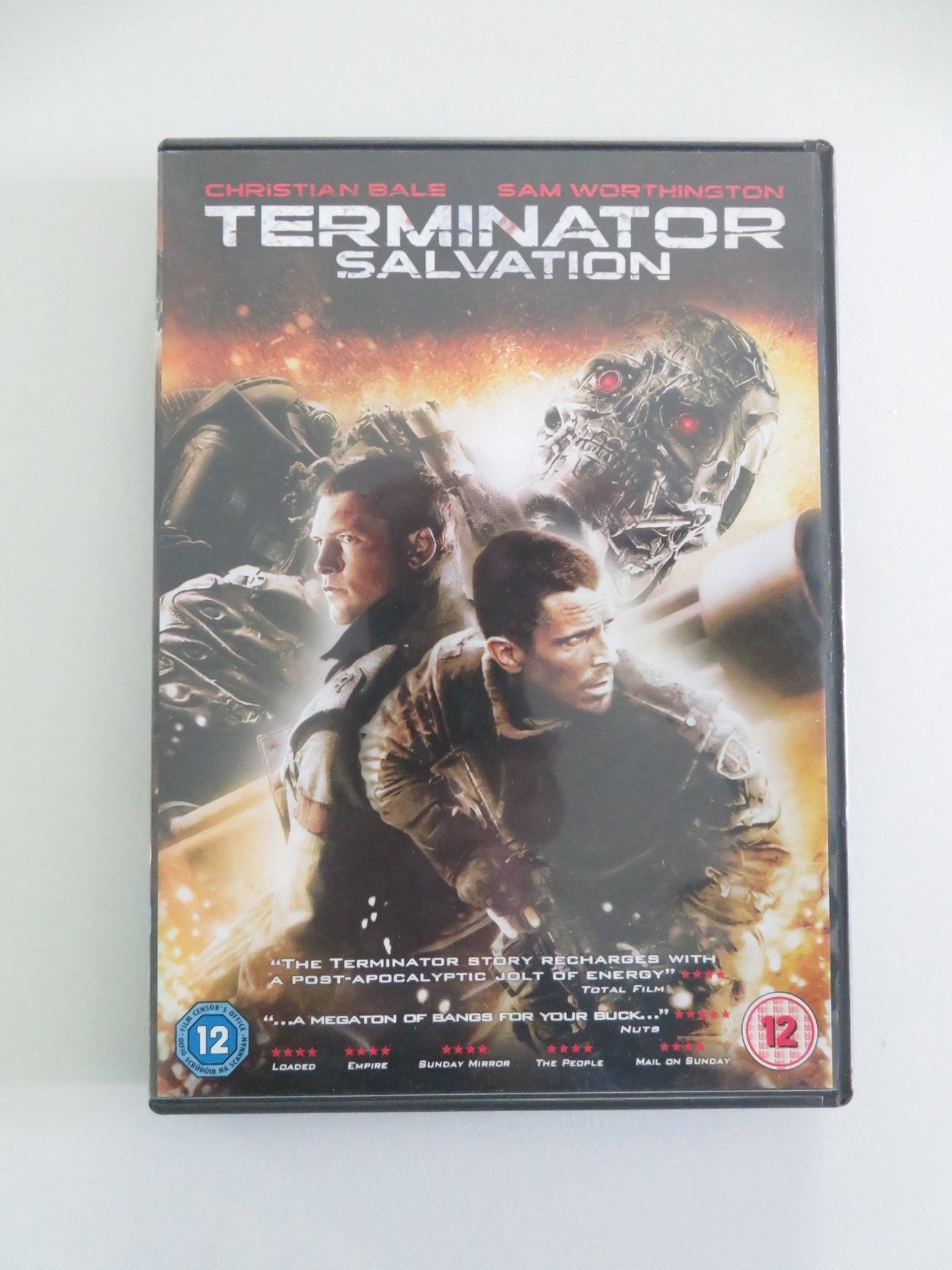 Terminator Salvation (DVD) Christian Bale Sam Worthington 2009 Region 2 Movie posters