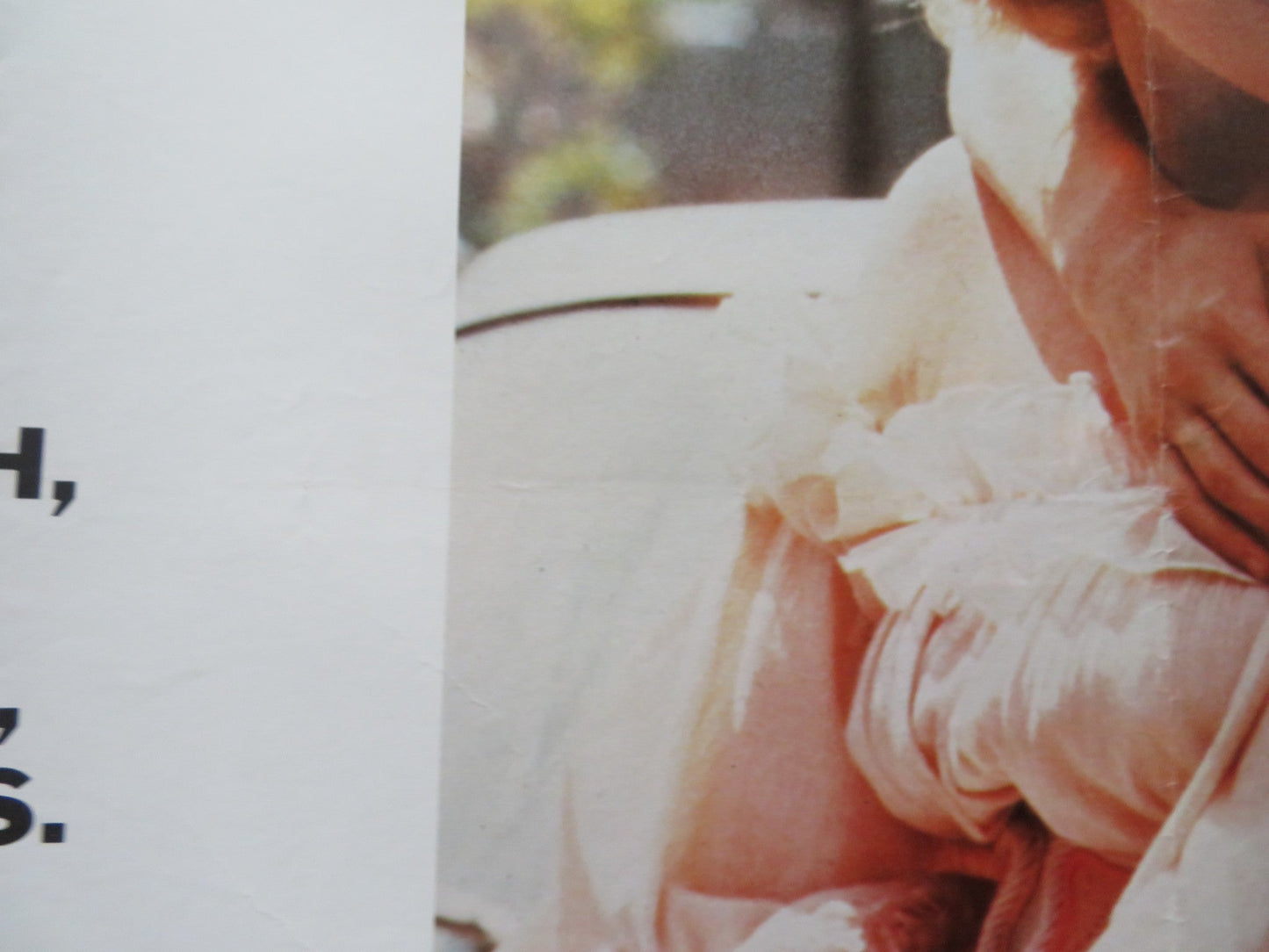 TERMS OF ENDEARMENT UK QUAD ROLLED POSTER SHIRLEY MACLAINE JACK NICHOLSON 1983 Rendezvous Cinema Movie posters