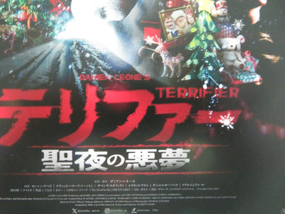 TERRIFIER 3 JAPANESE CHIRASHI (B5) POSTER DAVID HOWARD THORNTON LAVERA 2024 Movie posters