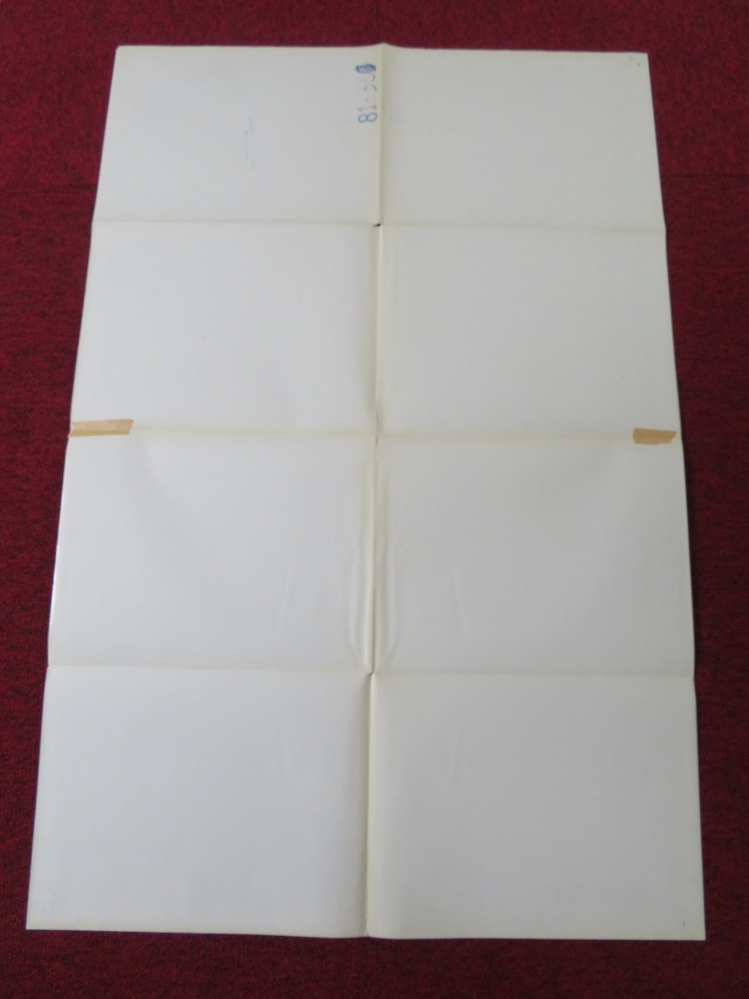 TESS FOLDED US ONE SHEET POSTER ROMAN POLANSKI NASTASSIA KINSKI PETER FIRTH 1981 Rendezvous Cinema Movie posters