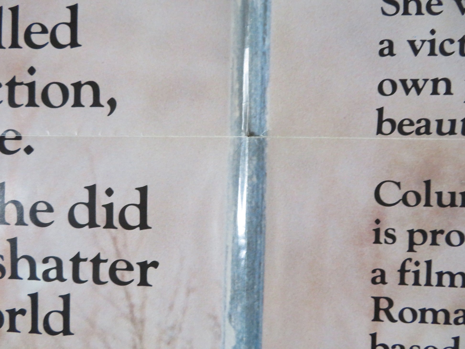 TESS FOLDED US ONE SHEET POSTER ROMAN POLANSKI NASTASSIA KINSKI PETER FIRTH 1981 Rendezvous Cinema Movie posters