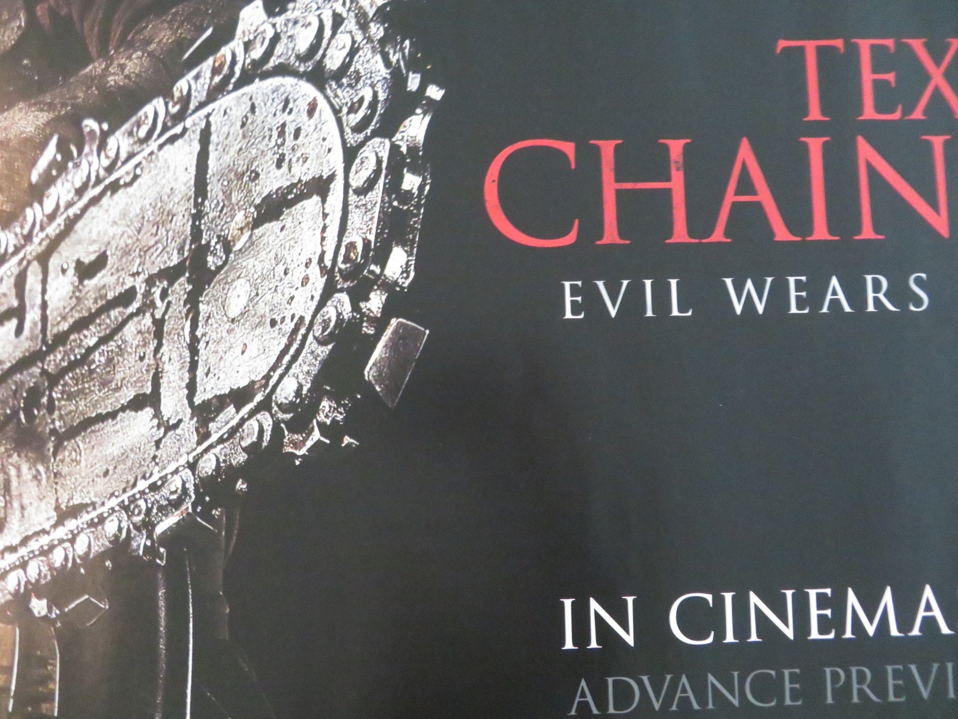 TEXAS CHAINSAW UK QUAD ROLLED POSTER SCOTT EASTWOOD ALEXANDRA DADDARIO 2013 Movie posters