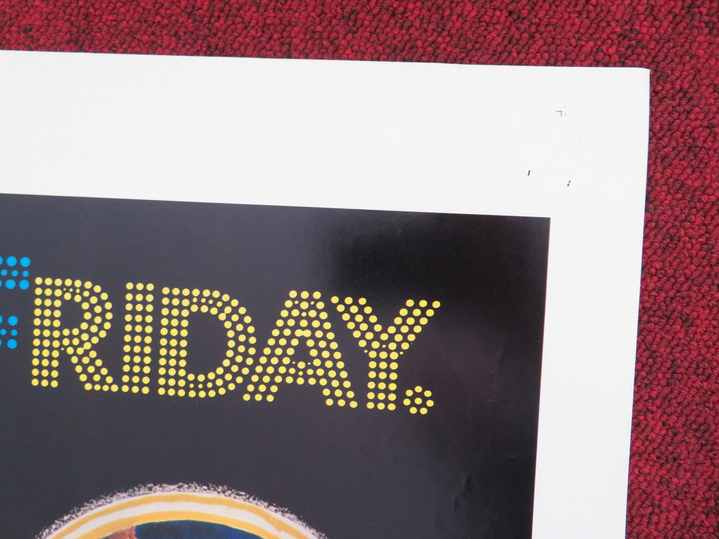 Thank God It's Friday Folded US One Sheet Poster Jeff Goldblum Donna Summer 1978 Movie posters