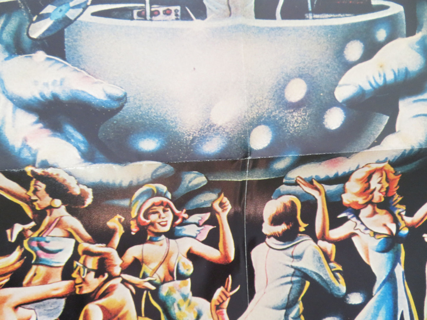 Thank God It's Friday Folded US One Sheet Poster Jeff Goldblum Donna Summer 1978 Movie posters