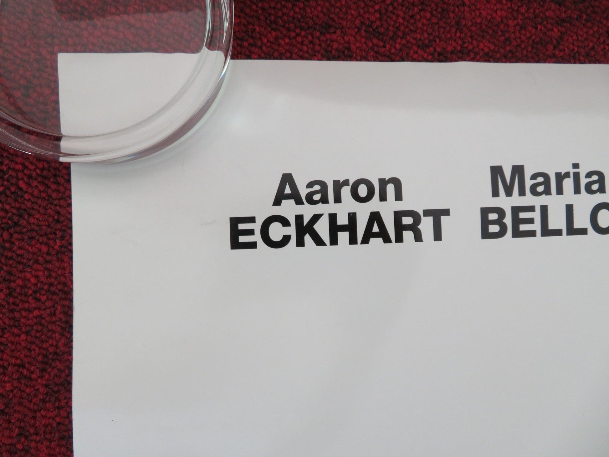 THANK YOU FOR SMOKING - B US ONE SHEET ROLLED POSTER AARON ECKHART ROB LOWE 2005 Movie posters