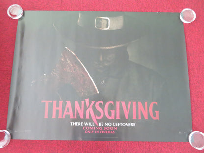 Thanksgiving - B UK Quad Rolled Poster Patrick Dempsey Gina Gershon 2023 Movie posters