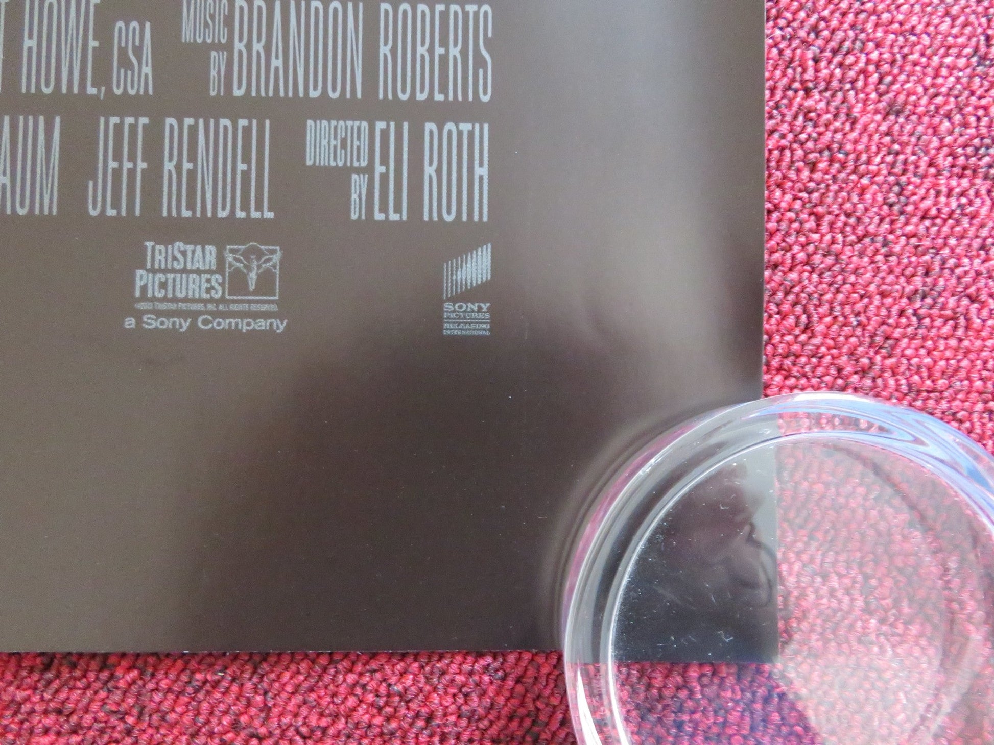 THANKSGIVING UK QUAD ROLLED POSTER PATRICK DEMPSEY GINA GERSHON 2023 Rendezvous Cinema Movie posters