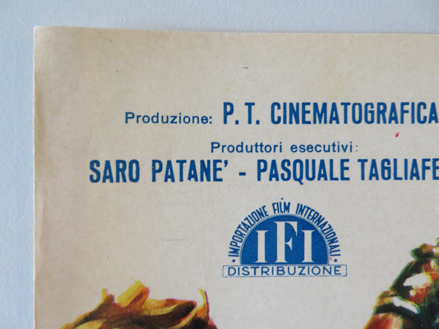 THARUS, SON OF ATTILA - A ITALIAN FOTOBUSTA POSTER JEROME COURTLAND 1962 Rendezvous Cinema Movie posters