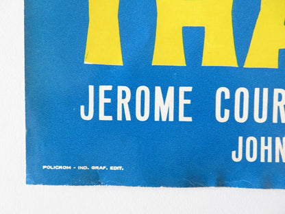 THARUS, SON OF ATTILA - A ITALIAN FOTOBUSTA POSTER JEROME COURTLAND 1962 Rendezvous Cinema Movie posters