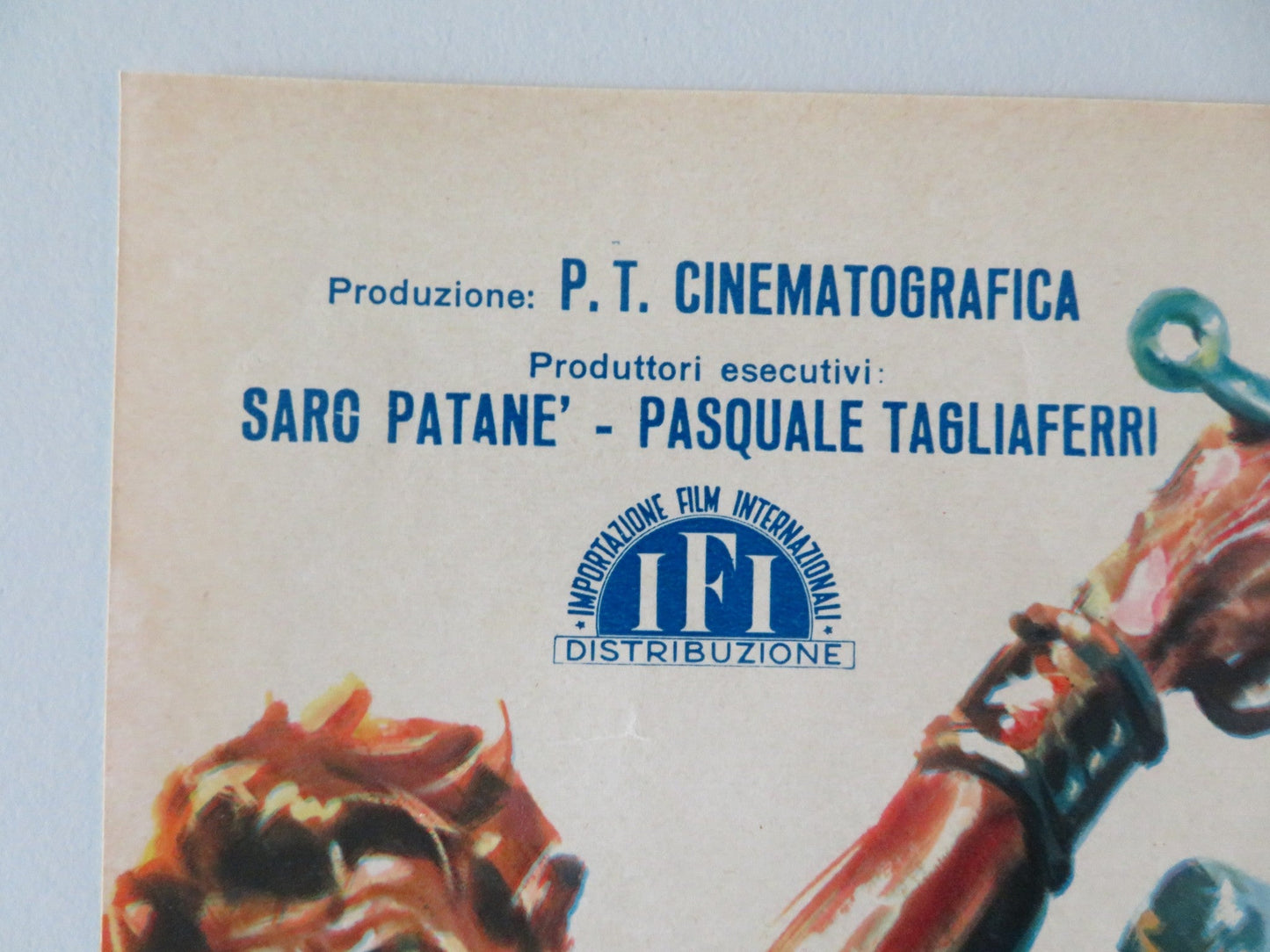 THARUS, SON OF ATTILA - G ITALIAN FOTOBUSTA POSTER JEROME COURTLAND 1962 Rendezvous Cinema Movie posters