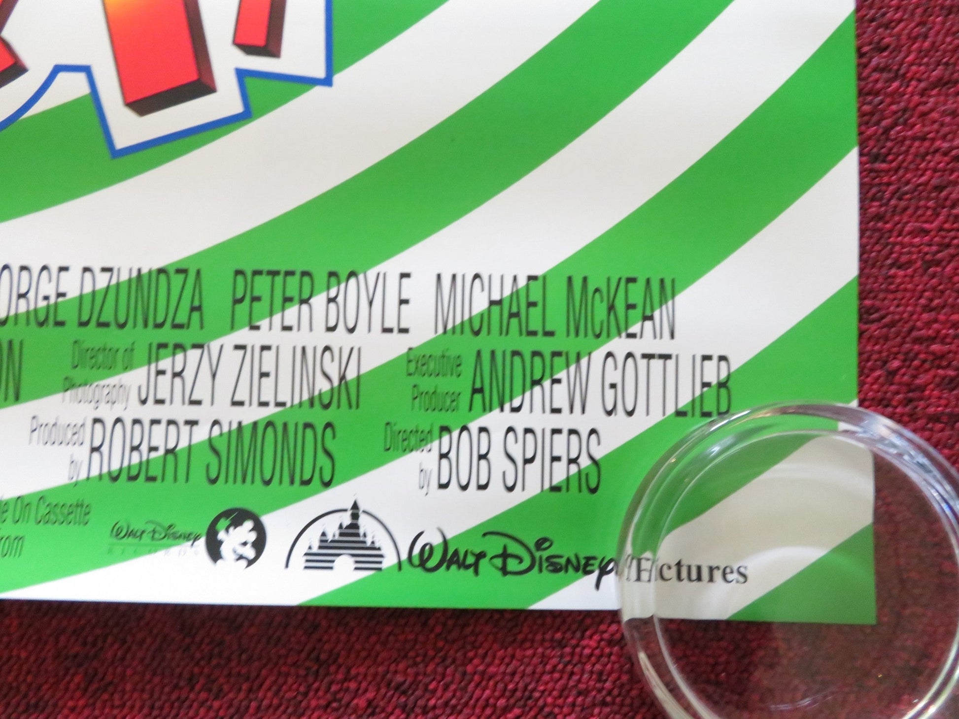 THAT DARN CAT US ONE SHEET ROLLED POSTER CHRISTINA RICCI DEAN JONES 1997 Rendezvous Cinema Movie posters