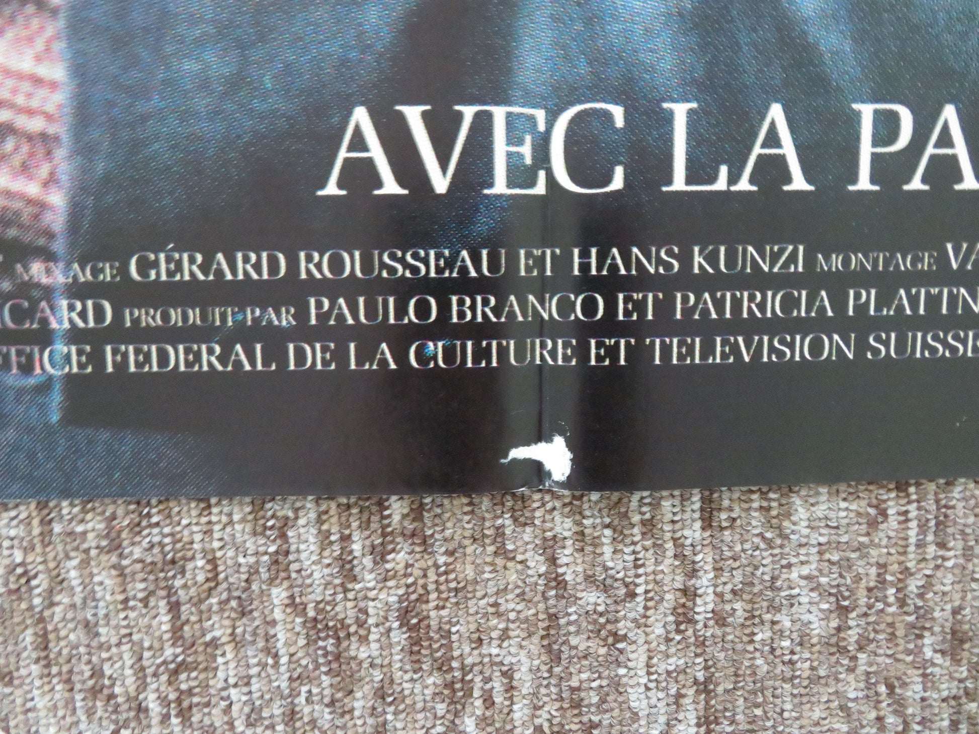 That Day French Grande Poster Bernard Giraudeau Elsa Zylberstein 2003 Movie posters
