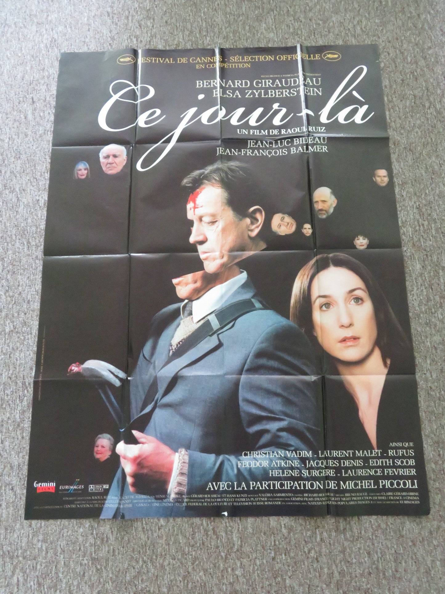That Day French Grande Poster Bernard Giraudeau Elsa Zylberstein 2003 Movie posters
