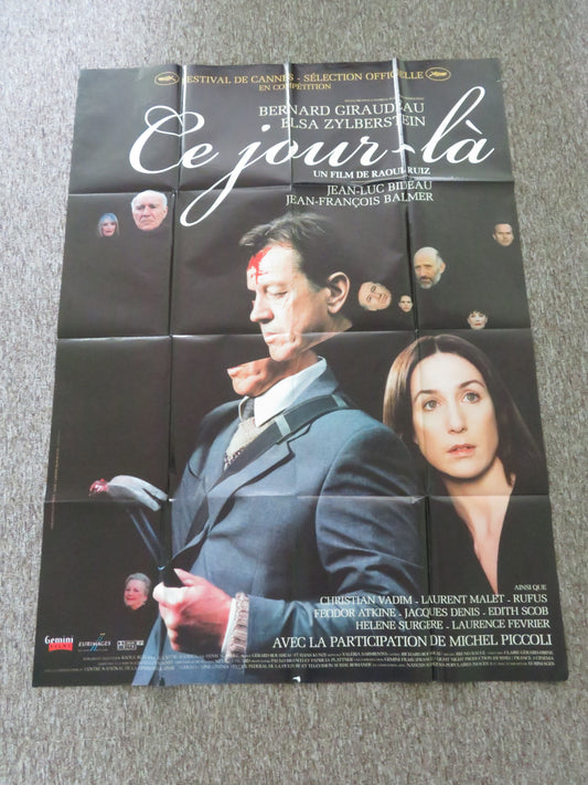That Day French Grande Poster Bernard Giraudeau Elsa Zylberstein 2003 Movie posters