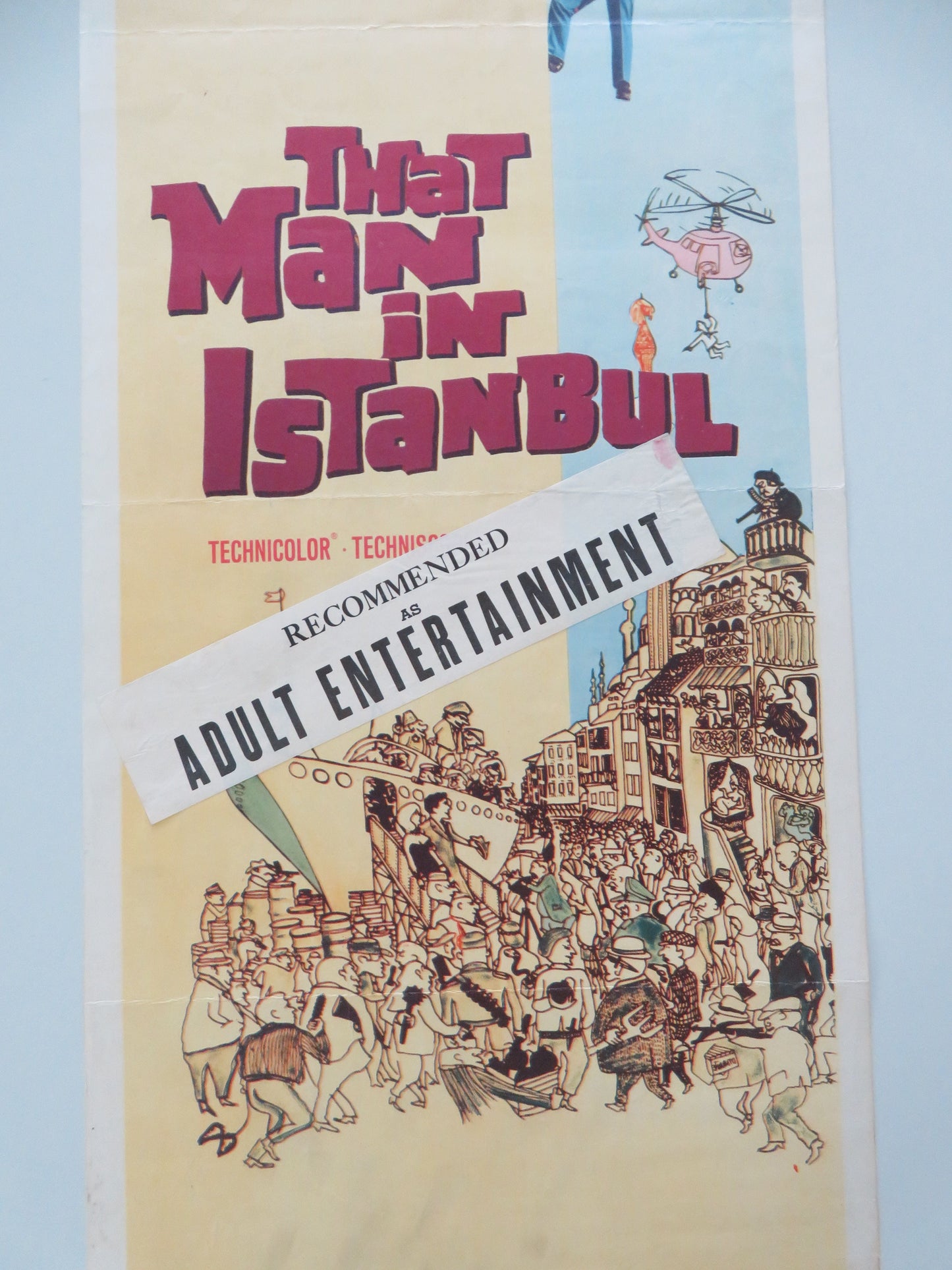 That Man in Istanbul US Insert Poster Horst Bucholz Sylva Koscina 1966 Movie posters