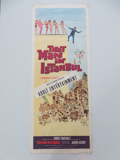 That Man in Istanbul US Insert Poster Horst Bucholz Sylva Koscina 1966 Movie posters