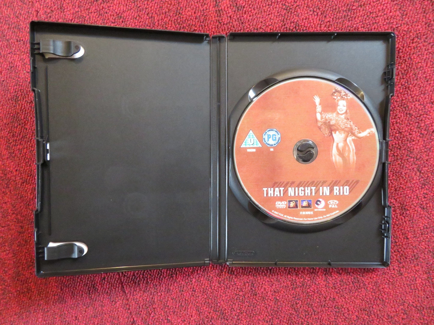 THAT NIGHT IN RIO (DVD) ALICE FAYE DON AMECHE CARMEN MIRANDA 1941 REGION 2 Rendezvous Cinema Movie posters