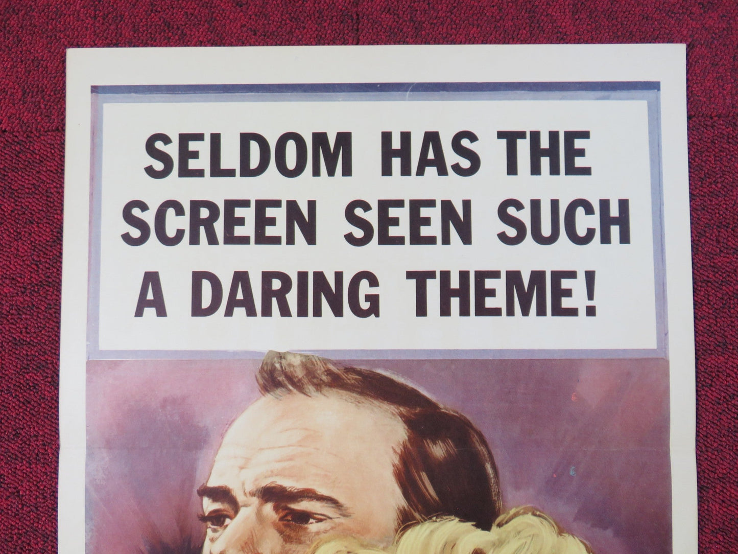 THAT NIGHT! US INSERT POSTER JOHN BEAL AUGUSTA DABNEY 1957 Rendezvous Cinema Movie posters