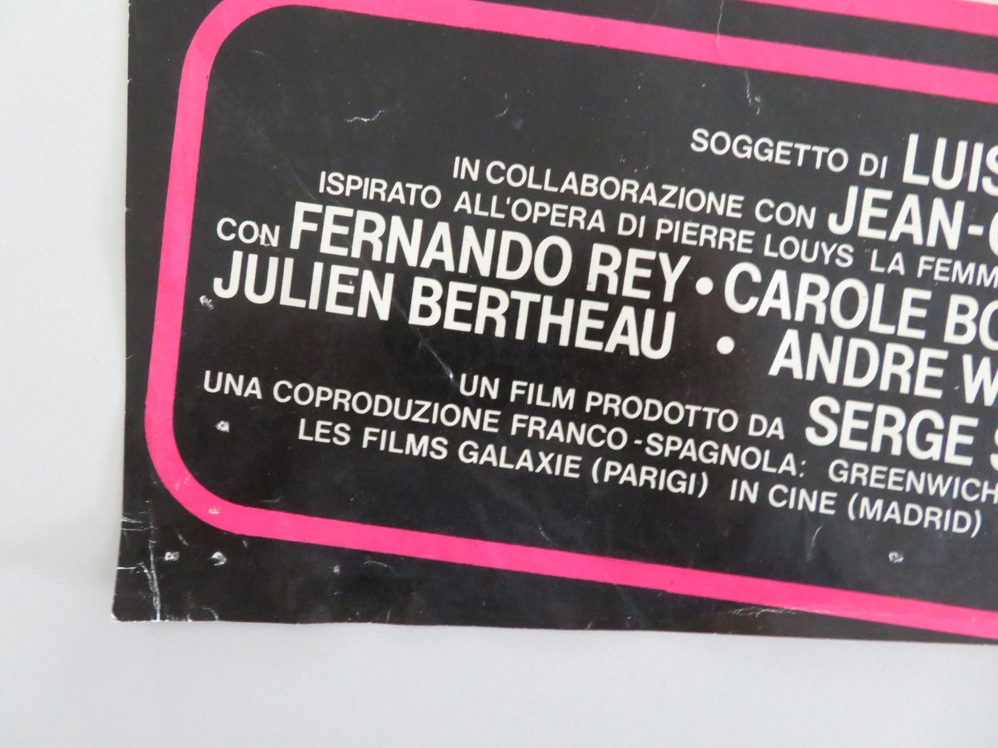 That Obscure Object of Desire Italian Fotobusta Poster Fernando Rey 1977 Movie posters