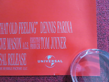 THAT OLD FEELING UK QUAD ROLLED POSTER BETTE MIDLER DENNIS FARINA 1997 Rendezvous Cinema Movie posters