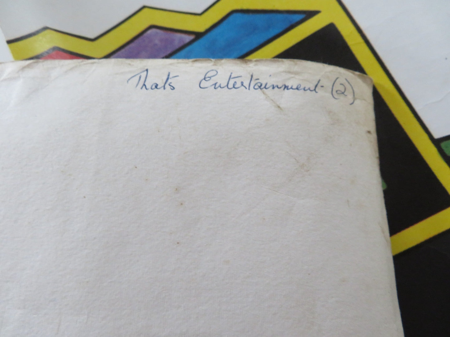 THAT'S ENTERTAINMENT, PART II UK QUAD ROLLED POSTER FRED ASTAIRE GENE KELLY 1976 Rendezvous Cinema Movie posters