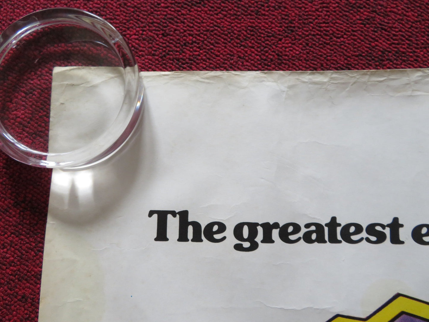 THAT'S ENTERTAINMENT, PART II UK QUAD ROLLED POSTER FRED ASTAIRE GENE KELLY 1976 Rendezvous Cinema Movie posters