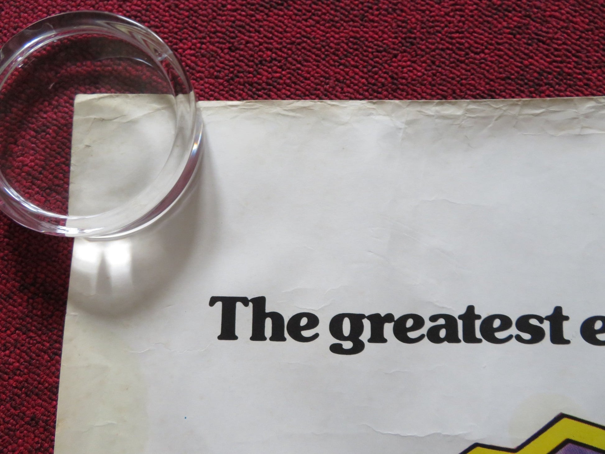 THAT'S ENTERTAINMENT, PART II UK QUAD ROLLED POSTER FRED ASTAIRE GENE KELLY 1976 Rendezvous Cinema Movie posters