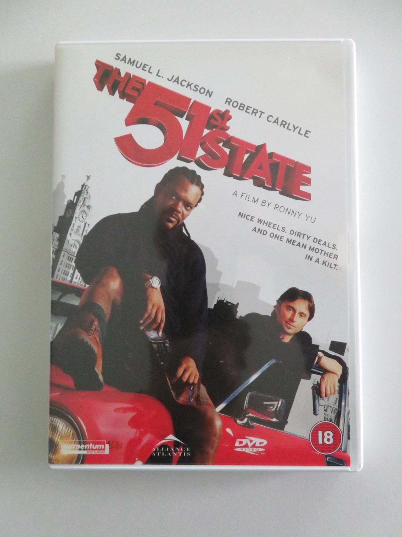 THE 51ST STATE (DVD) ROBERT CARLYLE SAMUEL L. JACKSON 2001 REGION 2 Movie posters