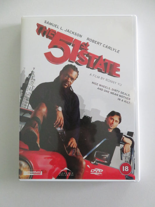 THE 51ST STATE (DVD) ROBERT CARLYLE SAMUEL L. JACKSON 2001 REGION 2 Movie posters