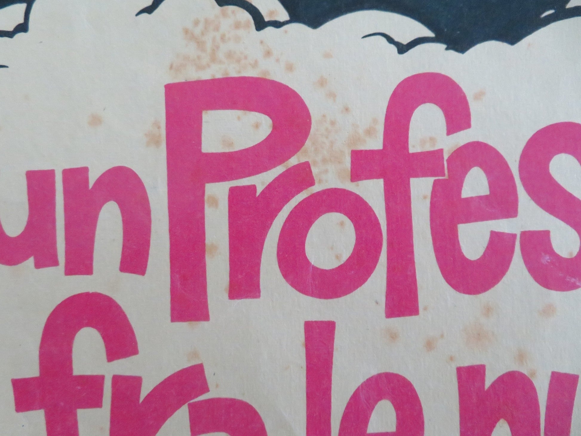 THE ABSENT MINDED PROFESSOR - C ITALIAN FOTOBUSTA POSTER DISNEY MACMURRAY 1961 Movie posters