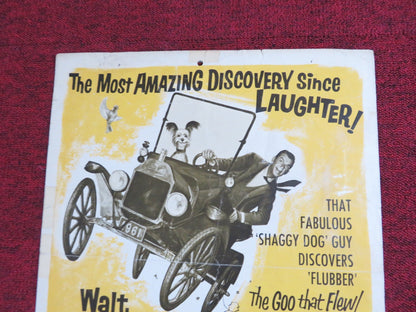 THE ABSENT MINDED PROFESSOR US INSERT POSTER DISNEY FRED MACMURRAY OLSON 1961 Rendezvous Cinema Movie posters