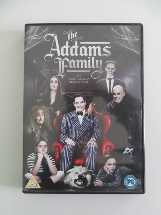 THE ADDAMS FAMILY (DVD) ANJELICA HUSTON RAUL JULIA CHRISTINA RICCI 1991 REGION 2 Movie posters