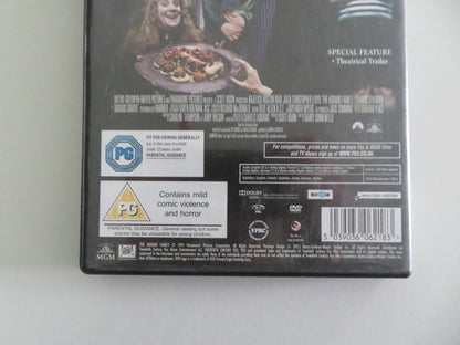 THE ADDAMS FAMILY (DVD) ANJELICA HUSTON RAUL JULIA CHRISTINA RICCI 1991 REGION 2 Movie posters