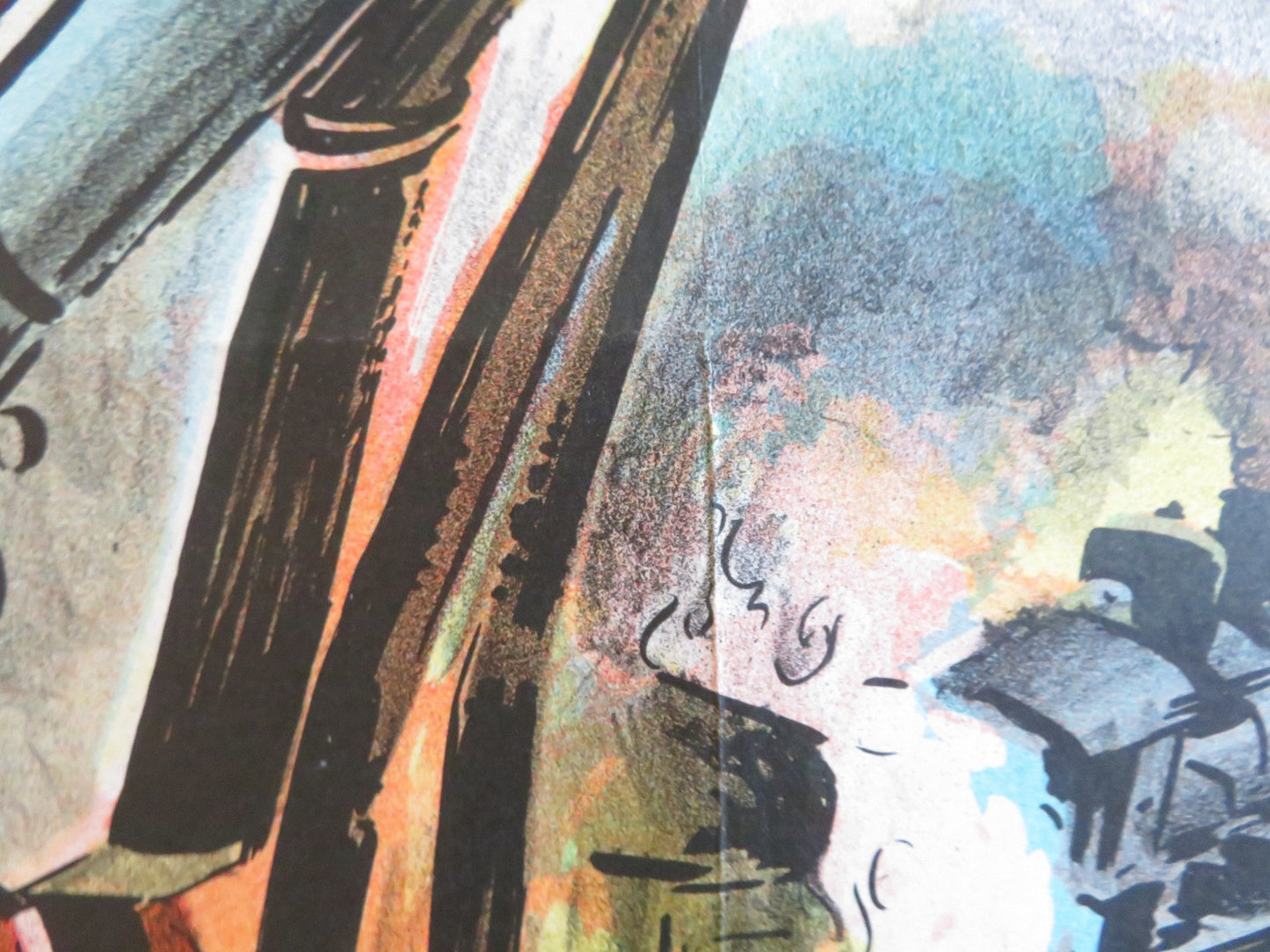 THE ADVENTURERS DANISH POSTER ROLLED CHARLES AZNAVOUR ALAN BADEL 1970 Rendezvous Cinema Movie posters