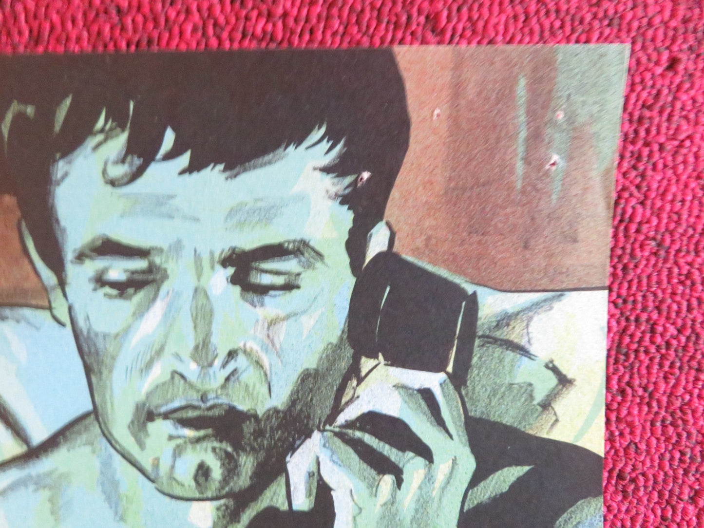 THE ADVENTURERS DANISH POSTER ROLLED CHARLES AZNAVOUR ALAN BADEL 1970 Rendezvous Cinema Movie posters