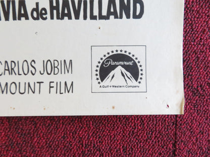 THE ADVENTURERS DANISH POSTER ROLLED CHARLES AZNAVOUR ALAN BADEL 1970 Rendezvous Cinema Movie posters