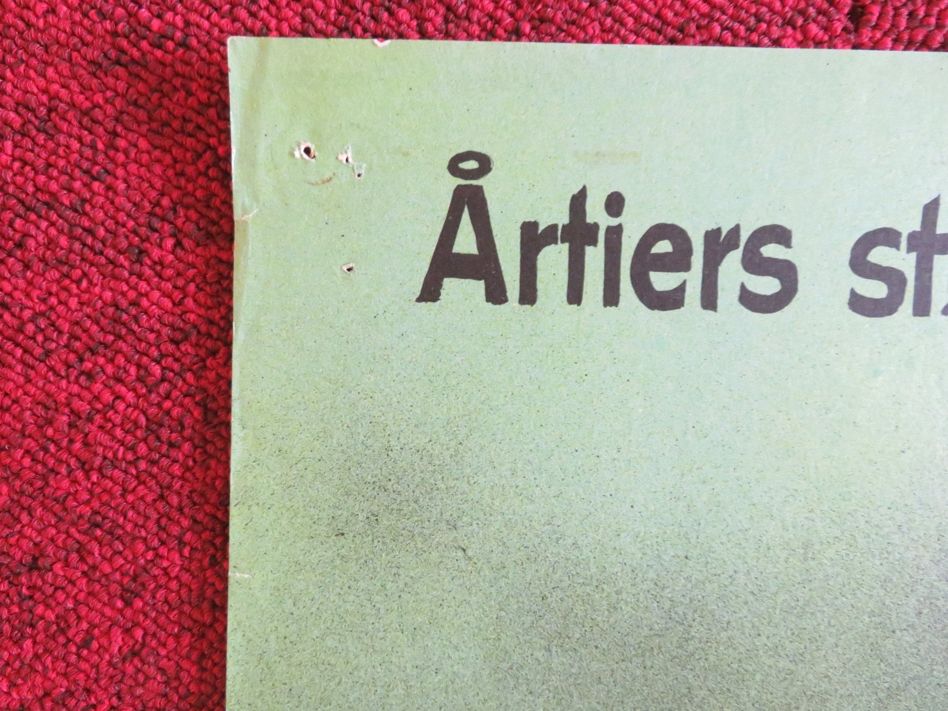 THE ADVENTURERS DANISH POSTER ROLLED CHARLES AZNAVOUR ALAN BADEL 1970 Rendezvous Cinema Movie posters