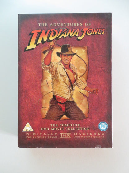THE ADVENTURES OF INDIANA JONES THE COMPLETE DVD MOVIE... (DVD BOXSET) REGION 2 Movie posters