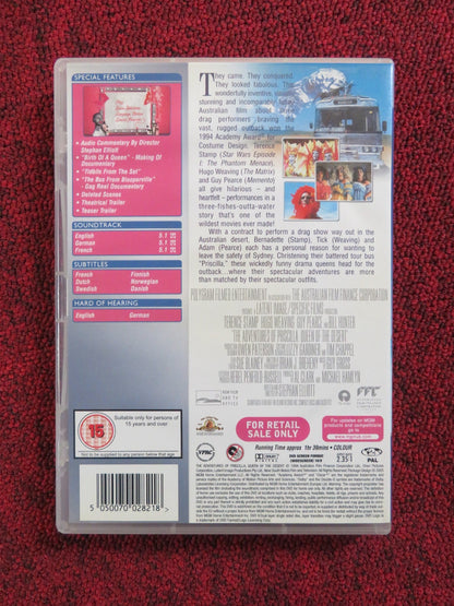 THE ADVENTURES OF PRISCILLA, QUEEN OF THE DESERT (DVD) GUY PEARCE 1994 REGION 2 Rendezvous Cinema Movie posters