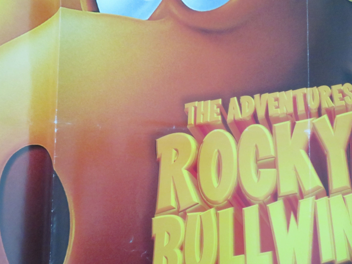 The Adventures of Rocky & Bullwinkle UK Quad Rolled Poster Robert De Niro 2000 Movie posters