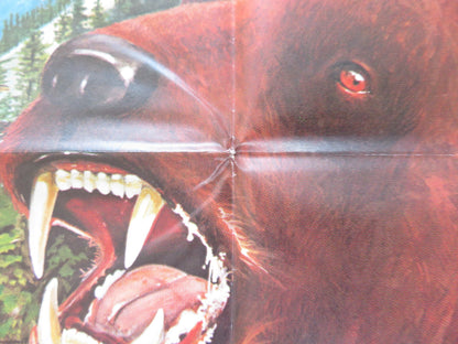 THE ADVENTURES OF THE WILDERNESS FAMILY GERMAN A1 POSTER FOLDED R. LOGAN 1981 Rendezvous Cinema Movie posters