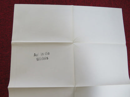THE ADVENTURES OF THE WILDERNESS FAMILY GERMAN A1 POSTER FOLDED R. LOGAN 1981 Rendezvous Cinema Movie posters
