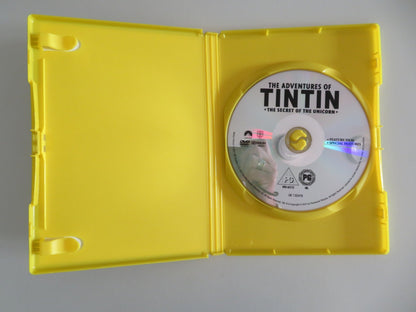 THE ADVENTURES OF TINTIN (DVD) JAMIE BELL ANDY SERKIS 2011 REGION 2 Movie posters